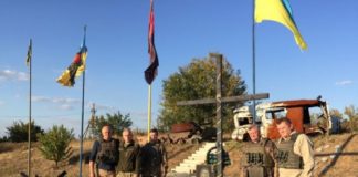 ПРЕЗИДЕНТ НАМН УКРАЇНИ В. ЦИМБАЛЮК В ЗОНІ ПРОВЕДЕННЯ ООС