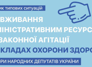 Зловживання адміністративним ресурсом і незаконної агітації у закладах охорони здоров’я
