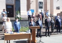 Президент НАМН України В. Цимбалюк взяв участь в урочистостях з нагоди випуску лікарів і провізорів 2020 р. НМУ імені О.О.Богомольця