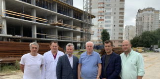 Президент НАМНУ відвідав будівництво нового корпусу ДУ «Національний інститут серцево-судинної хірургії ім. М.М.Амосова НАМН України»