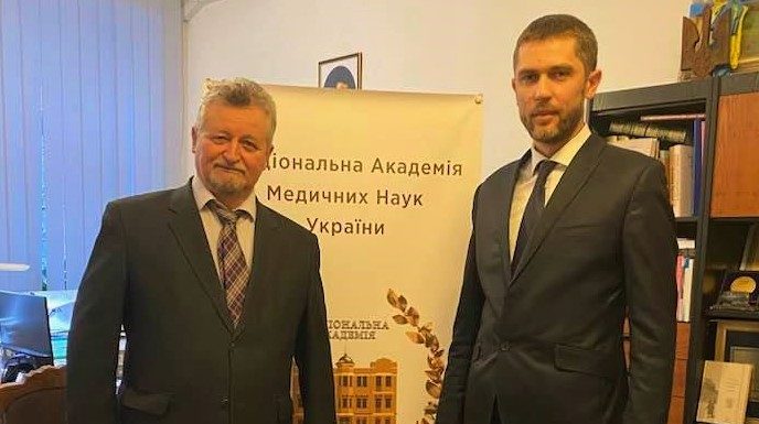 14.01.2021 р. відбулася зустріч Президента НАМНУ Віталія Цимбалюка з Головою Чернівецької обласної ради Олексієм Бойко