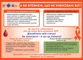 А ВИ ВПЕВНЕНІ, ЩО НЕ ІНФІКОВАНІ ВІЛ?