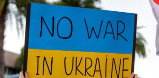 Війна в Україні: вираз підтримки від Тілбурського університету. Нідерланди. War in Ukraine: expression of support