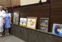 Благодійна виставка в ДУ “Інститут нейрохірургії ім. акад. А.П. Ромоданова НАМН України”