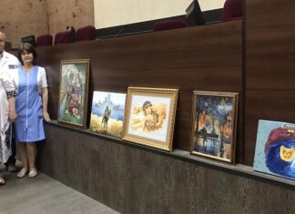 Благодійна виставка в ДУ “Інститут нейрохірургії ім. акад. А.П. Ромоданова НАМН України”