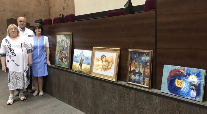 Благодійна виставка в ДУ “Інститут нейрохірургії ім. акад. А.П. Ромоданова НАМН України”