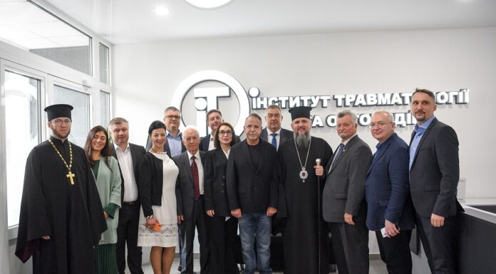 Предстоятель освятив нове відділення Інституту травматології