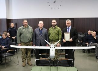 НАМН України передала БПЛА 92-й Окремій механізованій бригаді імені кошового отамана Івана Сірка