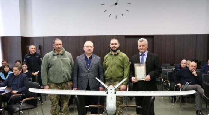 НАМН України передала БПЛА 92-й Окремій механізованій бригаді імені кошового отамана Івана Сірка