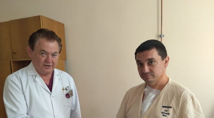 Військовий Олександр з Вінниччини став першим пацієнтом, якому із самого серця дістали кам’яний уламок