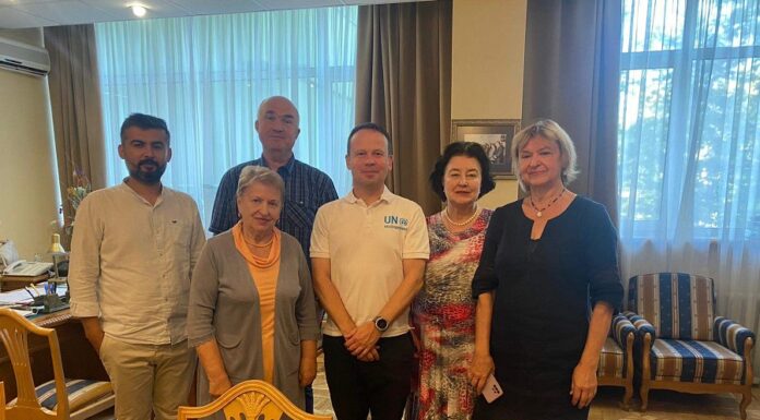 Зустріч представників UNEP та співробітників ДУ «Інститут громадського здоров’я ім. О.М.Марзеєва НАМН України»