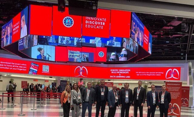 Делегація фахівців Національного інституту серцево-судинної хірургії імeні М.М. Амосова повернулися із європейського зʼїзду кардіохірургів, який відбувся у Відні, Австрія