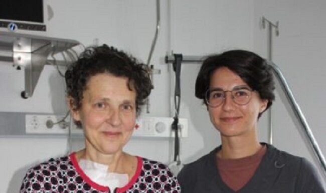 Пані Тамара, якій провели трансплантацію серця у ДУ «Національний інститут серцево-судинної хірургії ім. М.М. Амосова НАМН України», готується до виписки додому