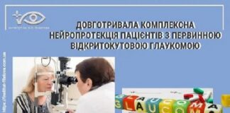 Довготривала комплексна нейропротекція пацієнтів з первинною відкритокутовою глаукомою