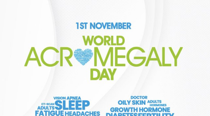 1 листопада – день поширення інформації про АКРОМЕГАЛІЮ