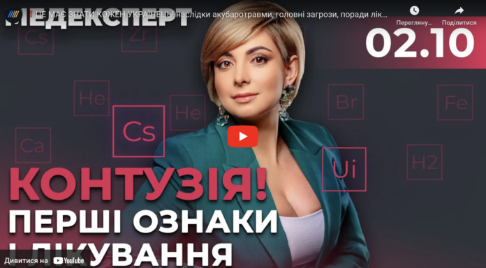 Контузія! Перші ознаки і лікування