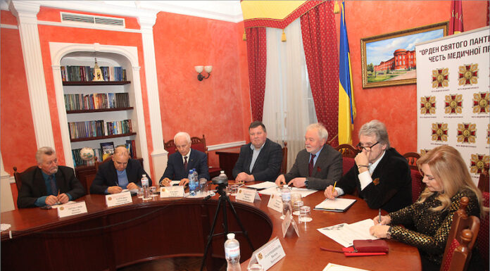 Президент НАМН України Віталій Цимбалюк взяв участь у засіданні Поважної ради відзнаки«Орден Святого Пантелеймона»