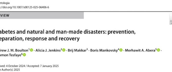Діабет і природні та техногенні катастрофи