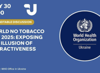 Круглий стіл і пресконференція до Всесвітнього дня без тютюну 2025: Викриття ілюзії привабливості