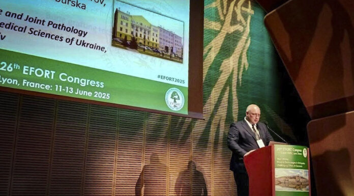 Фахівці ДУ «Інститут патології хребта та суглобів ім. проф. М.І. Ситенка НАМН України» на EFORT 2025: нові горизонти в ортопедії та міжнародній співпраці