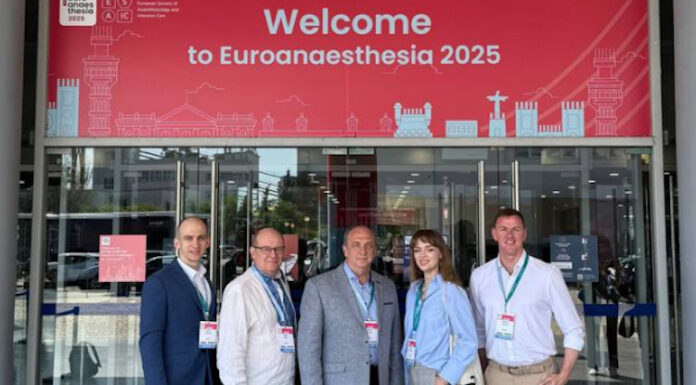 ДелегаціяДУ «Національний інститут серцево-судинної хірургії ім. М.М. Амосова НАМН України» на Euroanaesthesia 2025