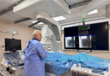 Емболізація правої гілки ворітної вени