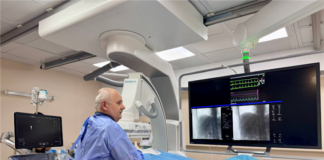 Емболізація правої гілки ворітної вени