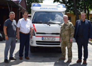 Реанімобіль для військових медиків — підтримка від Національної академії медичних наук України