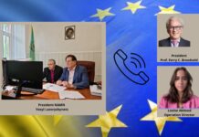 Президент НАМН України провів зустріч з керівництвом Federation of European Academies of Medicine