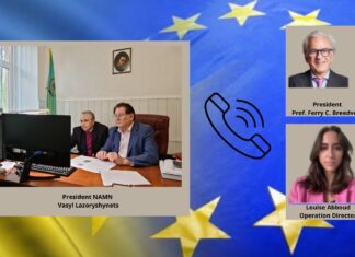 Президент НАМН України провів зустріч з керівництвом Federation of European Academies of Medicine