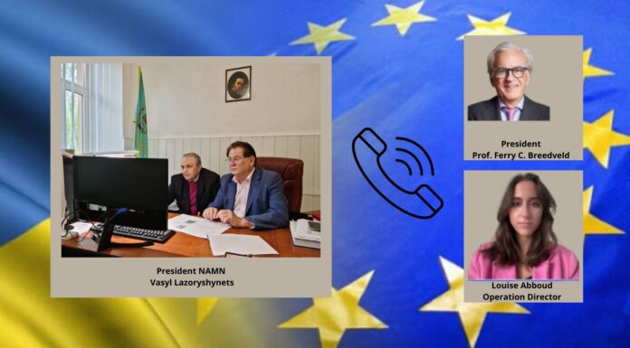 Президент НАМН України провів зустріч з керівництвом Federation of European Academies of Medicine