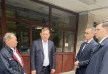 Президент НАМН України разом із Міністром охорони здоров’я провели огляд постраждалих корпусів Інститут кардіології ім. академіка М.Д. Стражеска