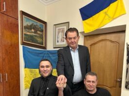 До Президента НАМН України Василя Лазоришинця завітав доброволець ЗСУ Андрій Сіромаха — 25-річний білоцерківець, який став радником начальника Київської ОВА.