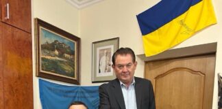 До Президента НАМН України Василя Лазоришинця завітав доброволець ЗСУ Андрій Сіромаха — 25-річний білоцерківець, який став радником начальника Київської ОВА.