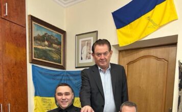 До Президента НАМН України Василя Лазоришинця завітав доброволець ЗСУ Андрій Сіромаха — 25-річний білоцерківець, який став радником начальника Київської ОВА.