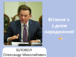 Вітання з Днем народження