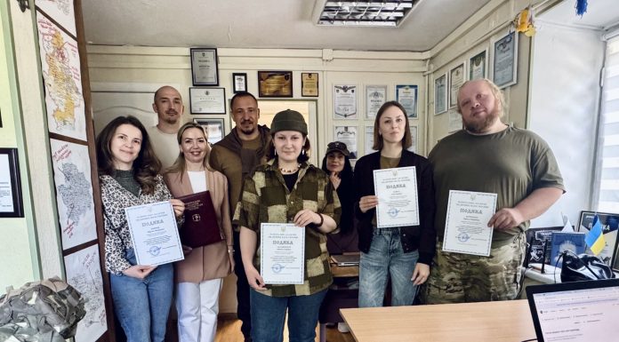 НАМН України відзначила волонтерів БФ «Милосердя та здоров’я»