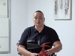 Тренінг з пожежогасіння