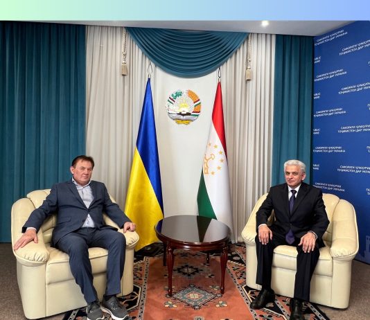 Зустріч Президента НАМН України з Послом Таджикистану🇺🇦🇹🇯
