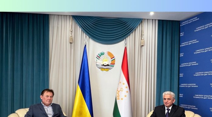 Зустріч Президента НАМН України з Послом Таджикистану🇺🇦🇹🇯